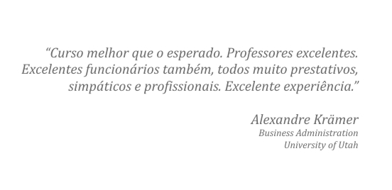 Depoimento Alexandre Krämer